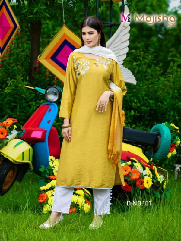 Majisha Nx Serina 1 Fancy Wear Viscose Readymade Designer Collection